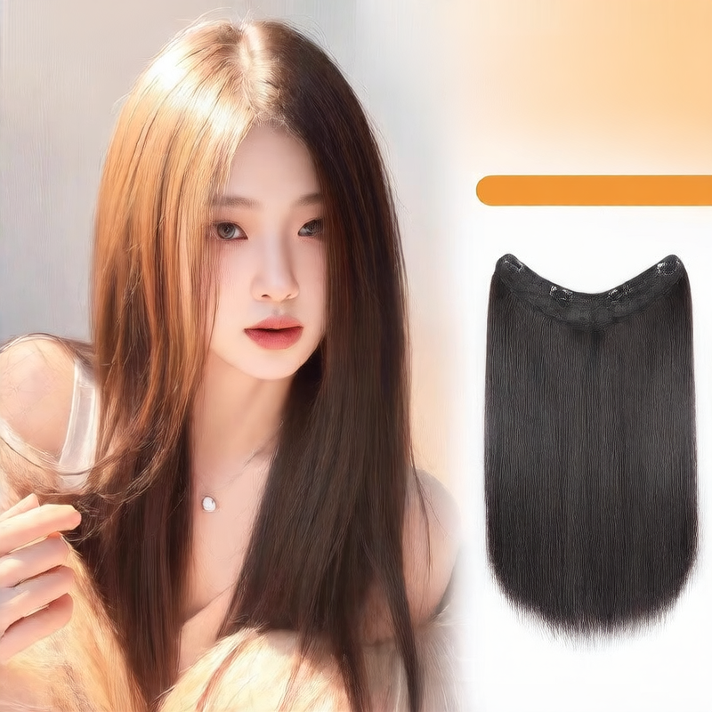 A one-piece wig for women