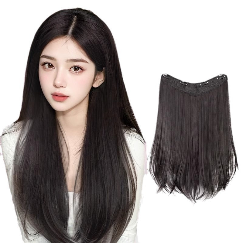 Seamless, invisible, micro-rolled wig pieces