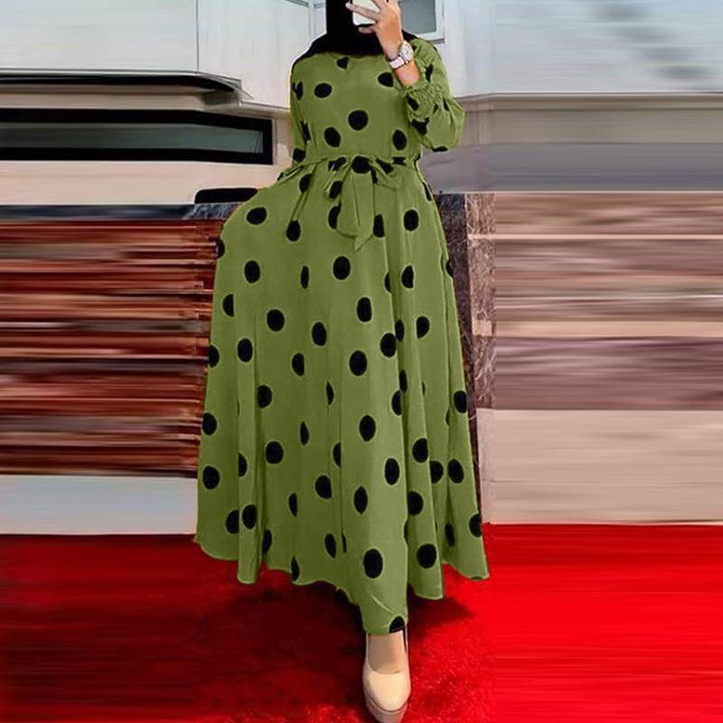 Long Sleeve Loose Swing Dress - Price Value Store