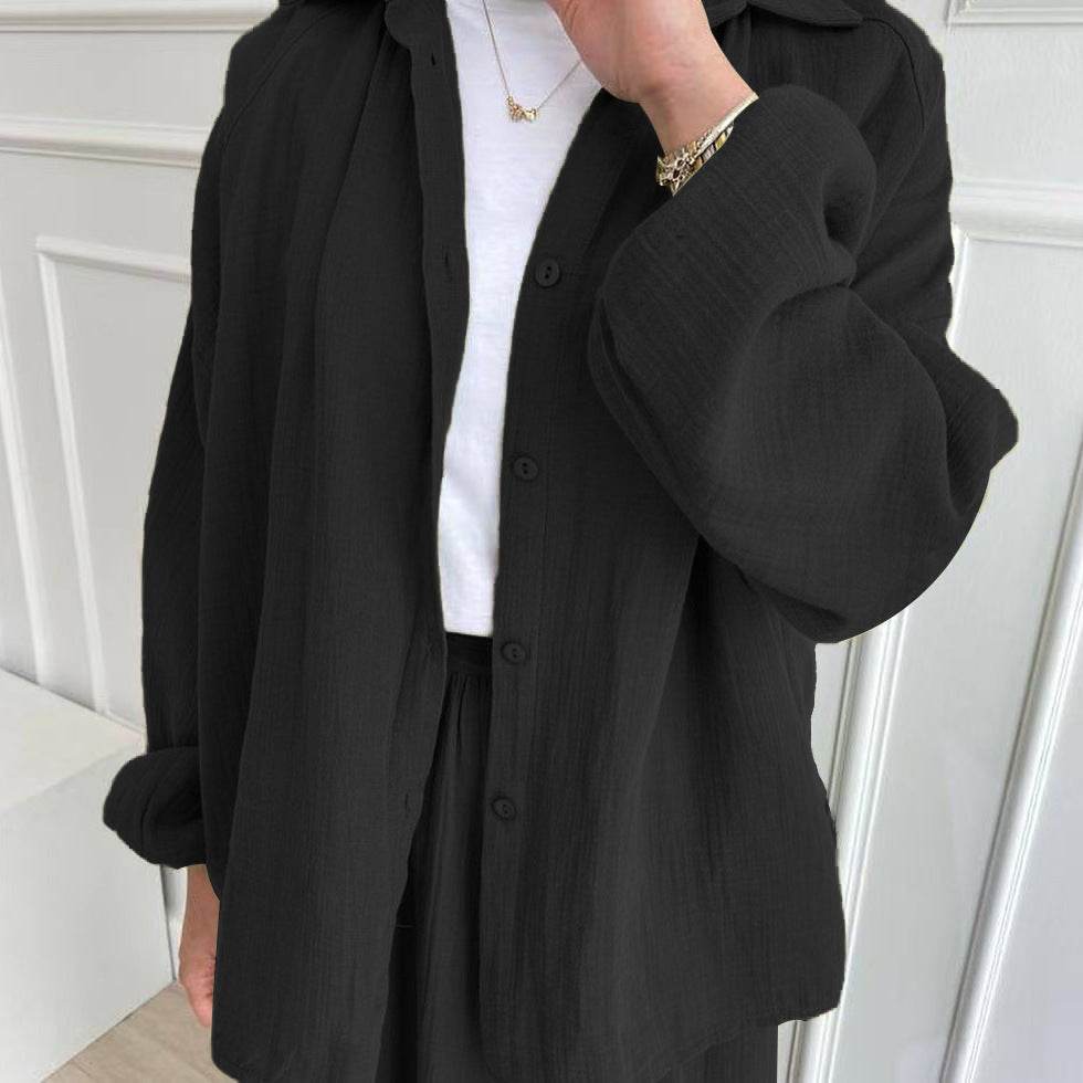 Puff sleeve blouse and skirt - Price Value Store