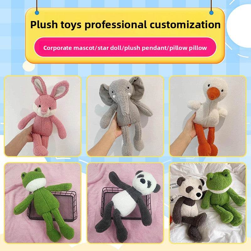The cute frog soothes the stuffed toy - Price Value Store