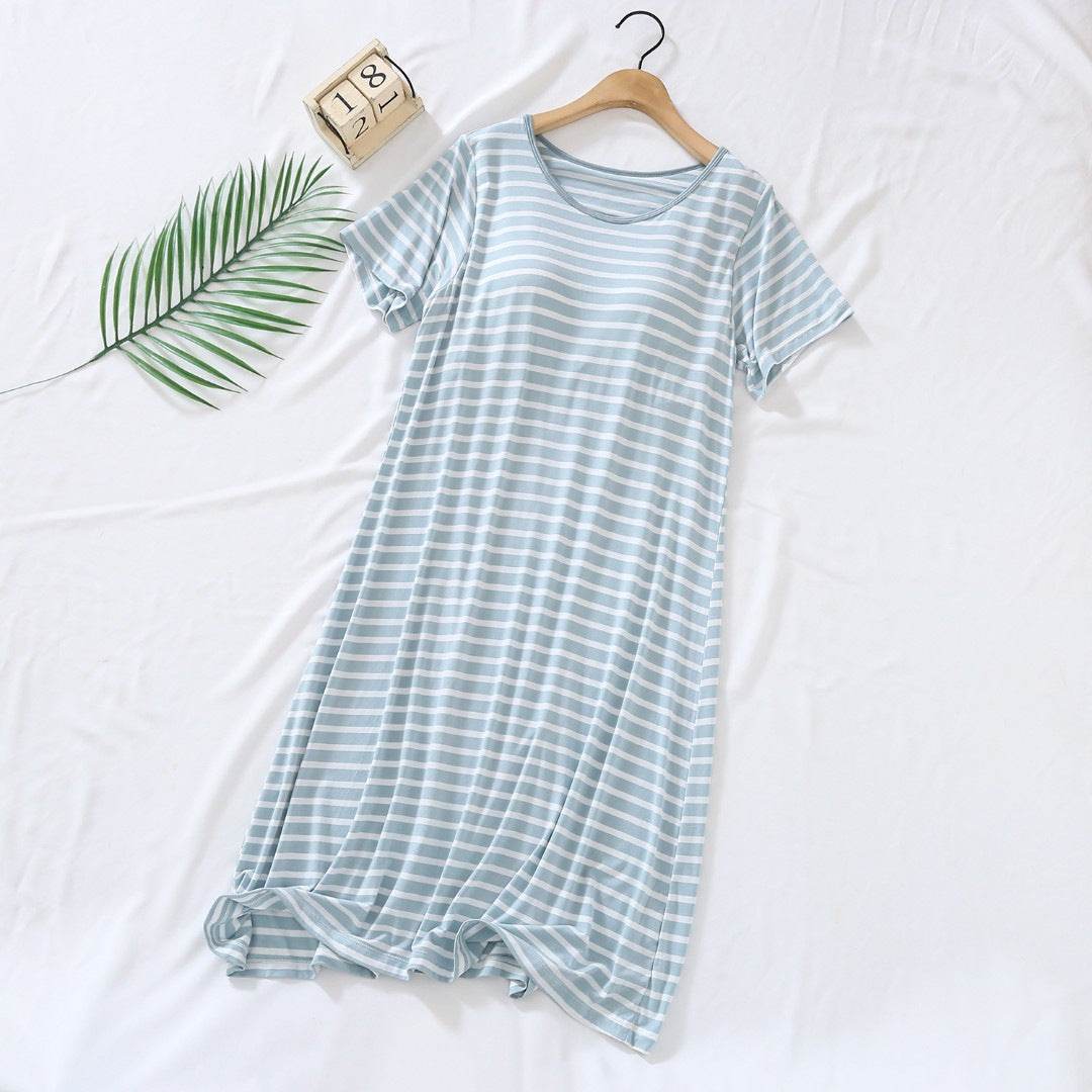 Sleeping dress with short sleeves - Price Value Store
