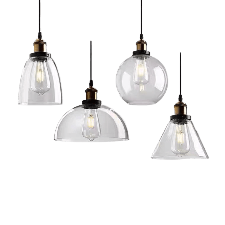 Creative retro glass chandelier - Price Value Store