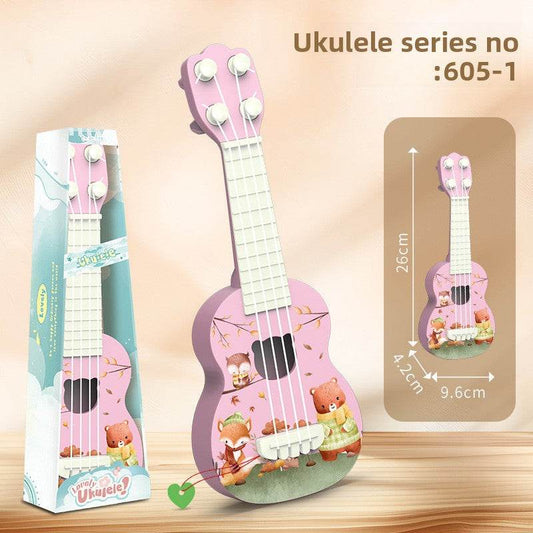 Children's Cartoon Ukulele Dinosaur Guitar Toy for Early Education - Price Value Store