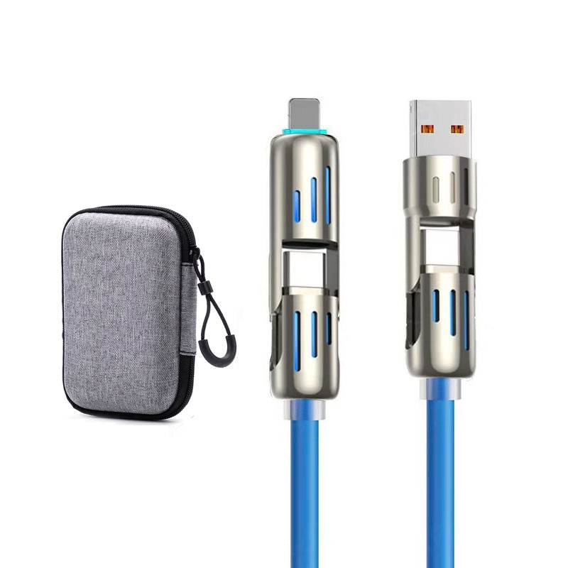 4-in-1 usb mobile phone data cable - Price Value Store