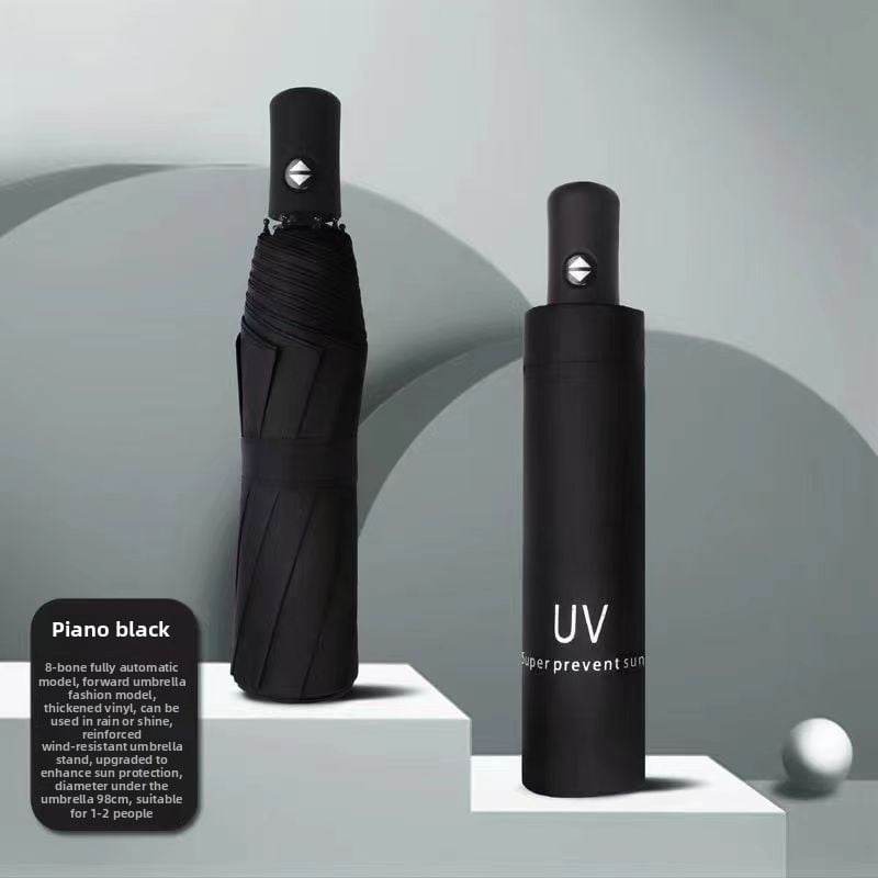 The fully automatic umbrella is suitable for both sunny and rainy days - Price Value Store