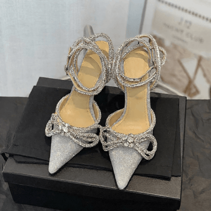 Baotou High Heel Pointed Toe Sandals - Price Value Store