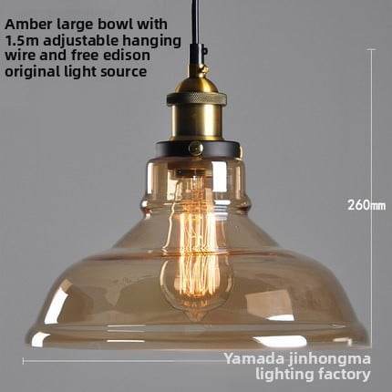 Creative retro glass chandelier - Price Value Store