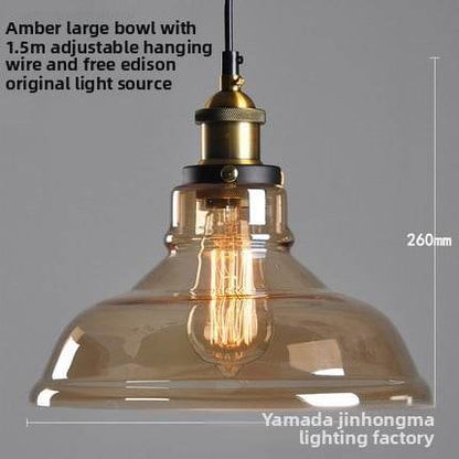 Creative retro glass chandelier - Price Value Store