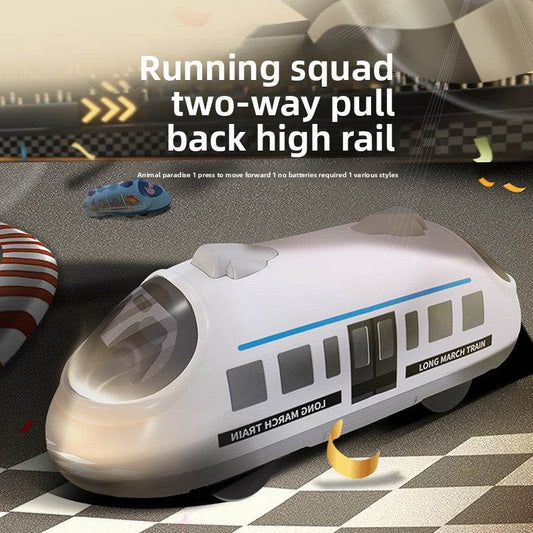 Double Pull-back High-speed Train Toy for Kids - Price Value Store
