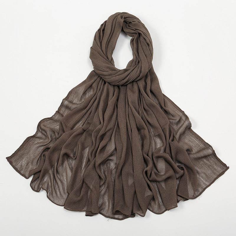 Solid-color simple headscarf - Price Value Store