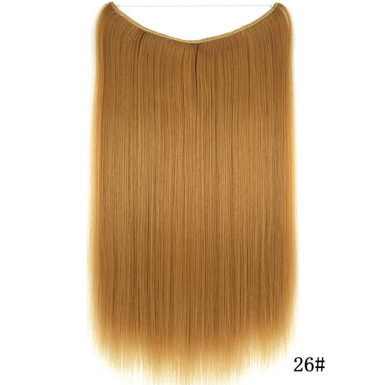 Seamless Straight Synthetic Hair Patch