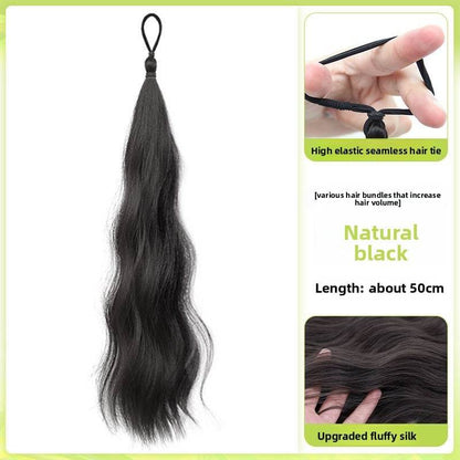 Colorful Hand-Woven Synthetic Hair Ponytail Bundles for Volume & Styling - Price Value Store