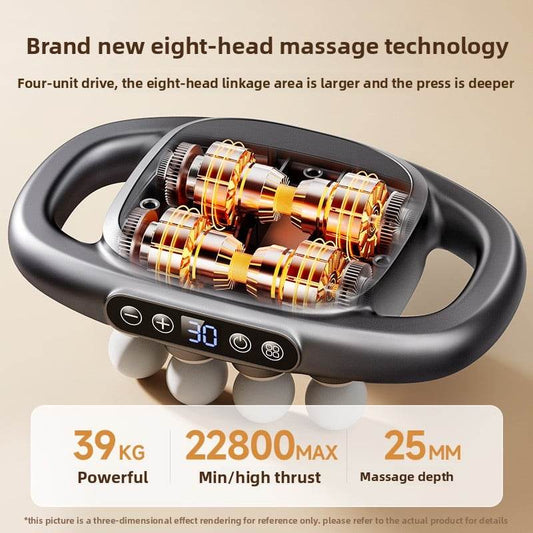 Multi-head muscle relaxation massage gun - Price Value Store