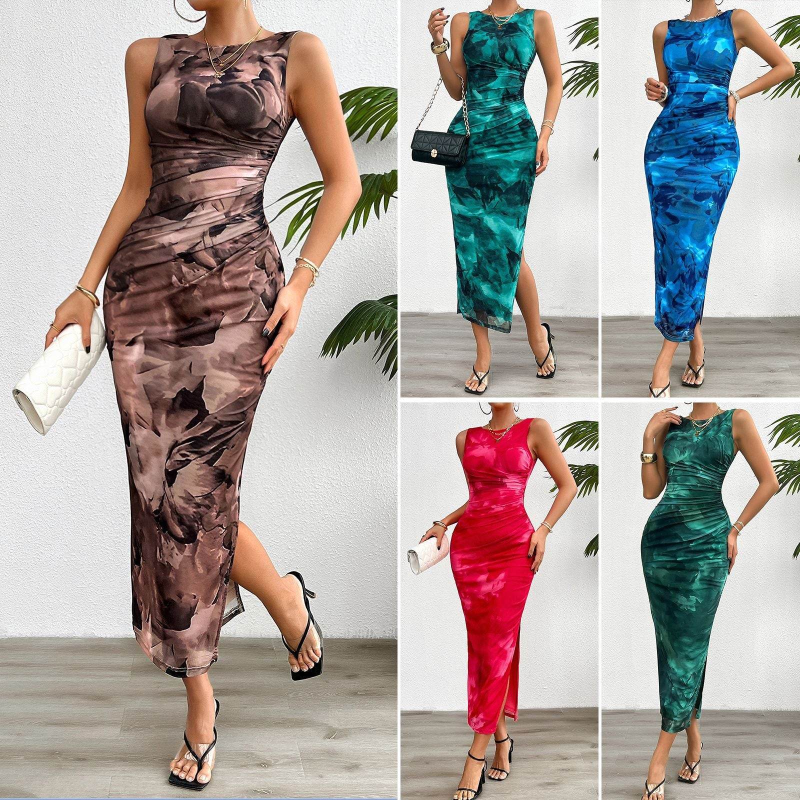 Formal sleeveless dress - Price Value Store