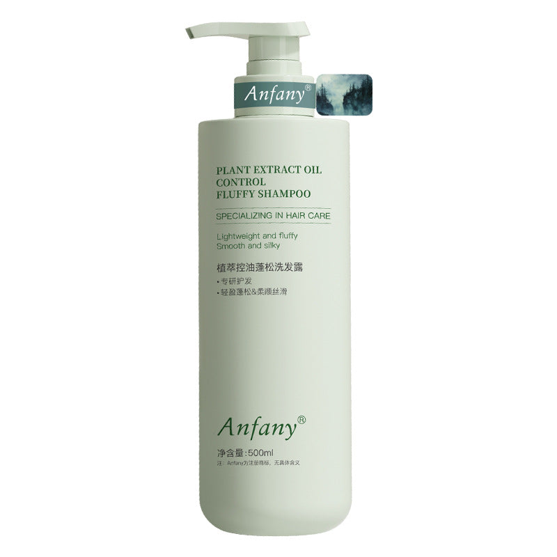 Plant-based oil-control and volumizing shampoo