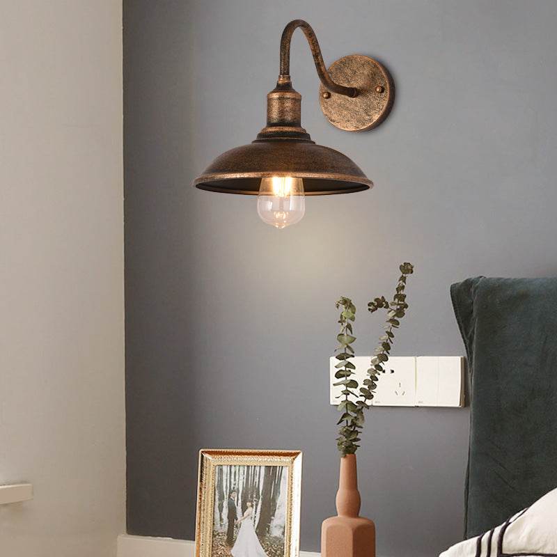 American style loft Industrial Wind bedside wall lamp Villa courtyard outdoor wall lamp restaurant bar decorative lighting fixtures - Price Value Store
