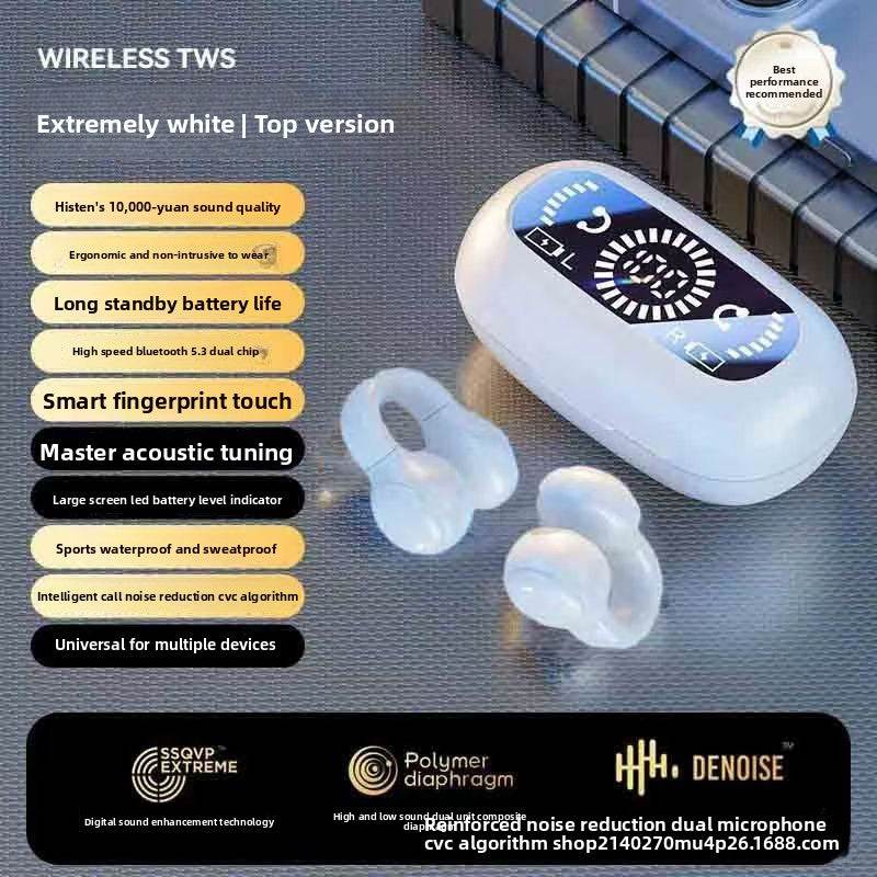 Sports digital display long endurance wireless headset - Price Value Store