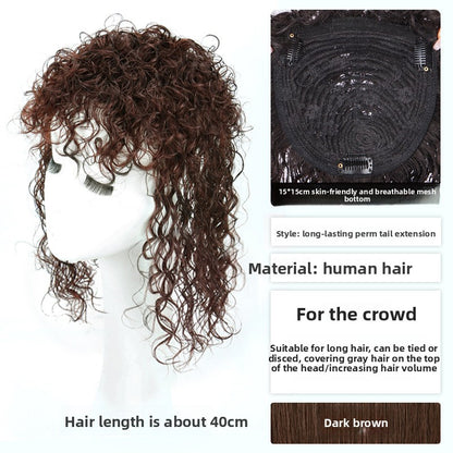 Thin and light hair curling iron