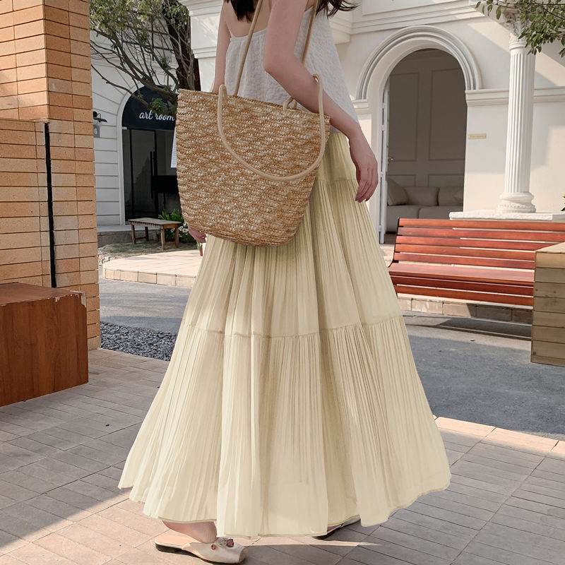 Long pleated skirt - Price Value Store