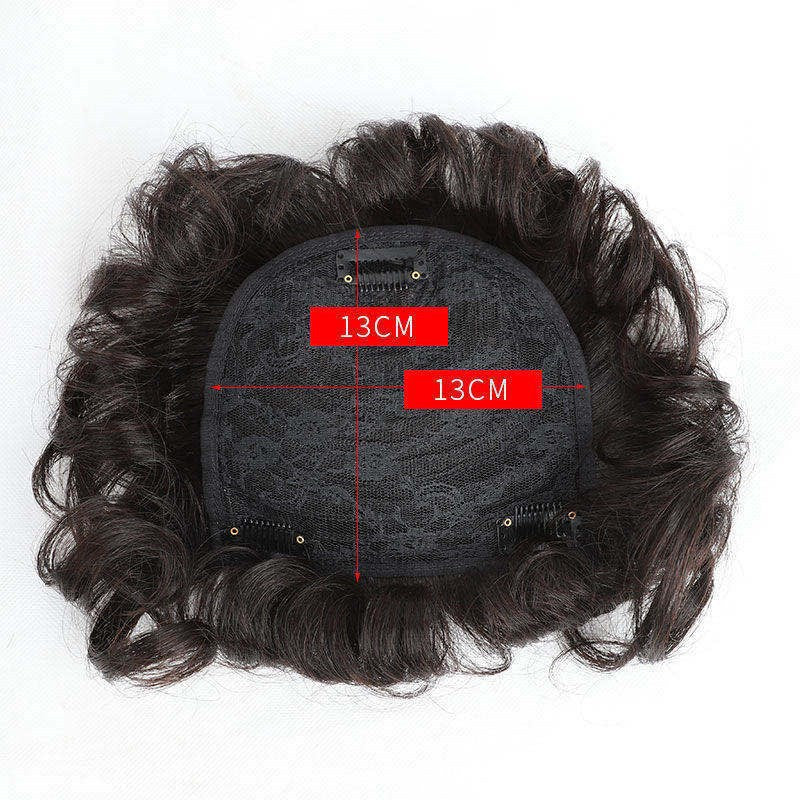 Middle-aged and elderly women's head replacement piece