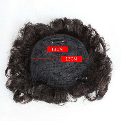 Middle-aged and elderly women's head replacement piece