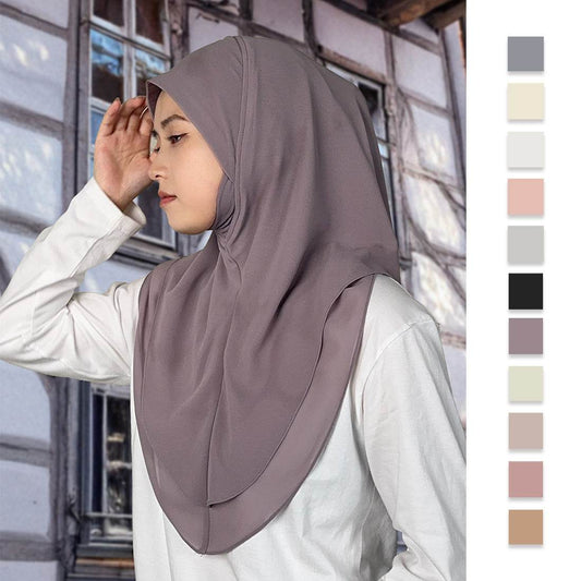 Arab ladies' swallowtail headscarf - Price Value Store