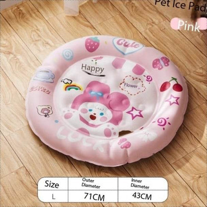 Pet ice mat, dog ice bed mat, summer sleeping mat, cat summer sleeping cooling mat, durable dog bed mat - Price Value Store