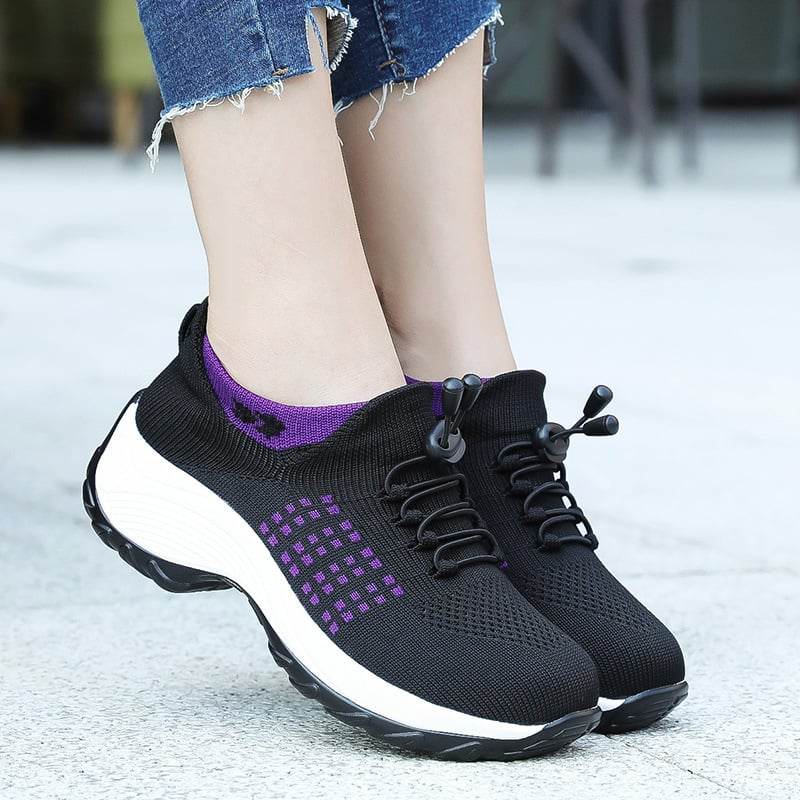 Thick-soled breathable sports shoes - Price Value Store