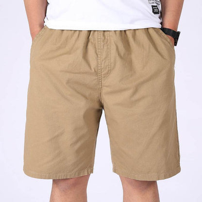 Men's Cotton Casual Loose Fit Five-point Shorts - Price Value Store