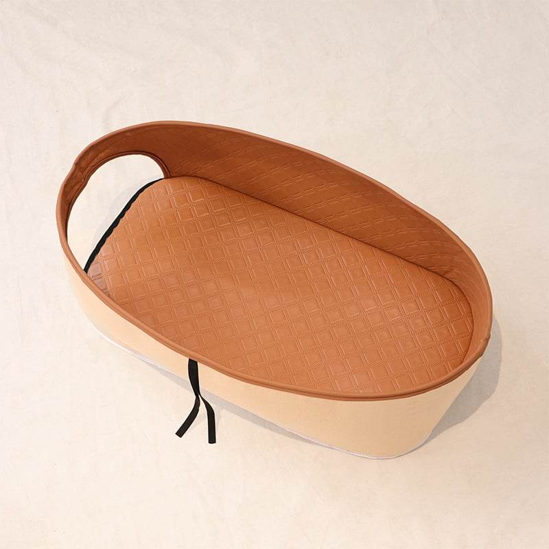 Pet Cart All-inclusive Sitting Basket Set Leather Waterproof Changing Mat Car Basket Set Four Seasons Universal Cart Accessories Sleeping Mat - Price Value Store