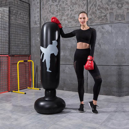 Inflatable fitness boxing column untoppleable figure - Price Value Store