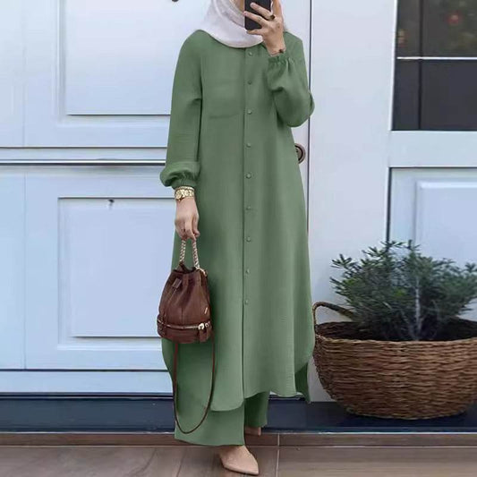 Two-piece Muslim women's clothing set - Price Value Store