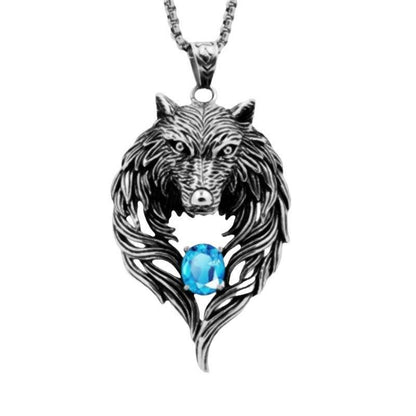 Domineering Wolf Head Necklace - Price Value Store