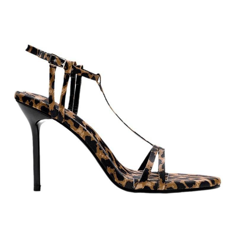 leopard print high heels - Price Value Store