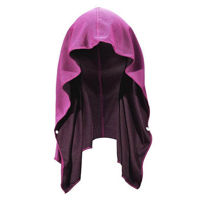Cooling Sun Protection Sports Headwrap Buckle Quick Dry Outdoor Cooling Scarf Hooded Cover - Price Value Store