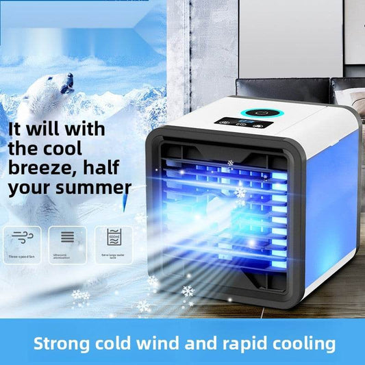 Household mini air conditioner, cooling and moisture-retaining air cooler - Price Value Store