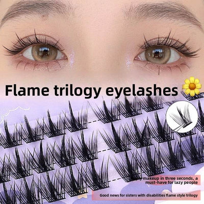 Natural Black Stem False Eyelashes - Price Value Store