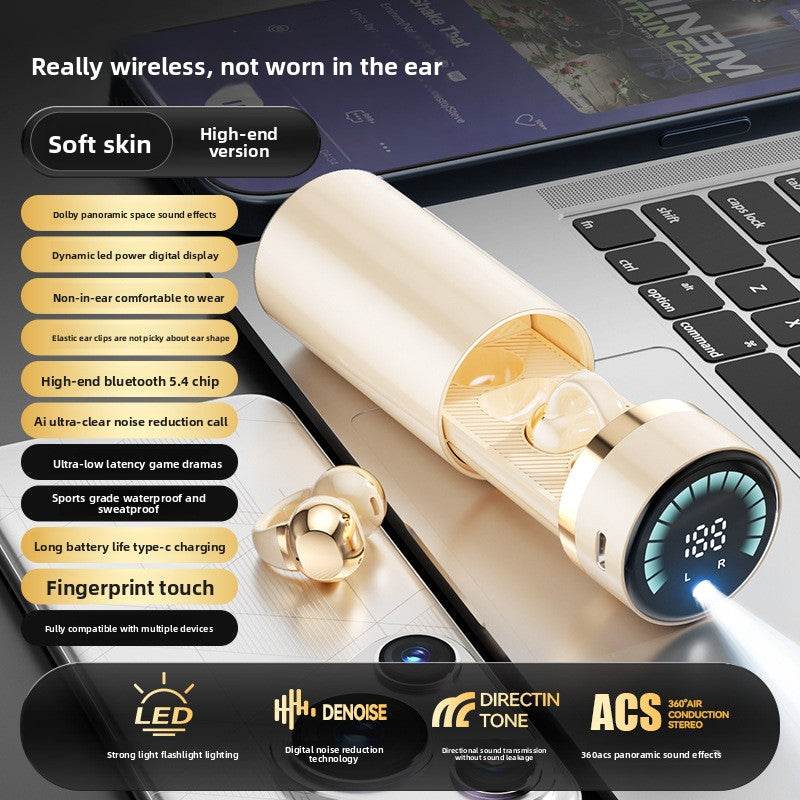 Bluetooth Noise Reduction Flashlight Headset - Price Value Store