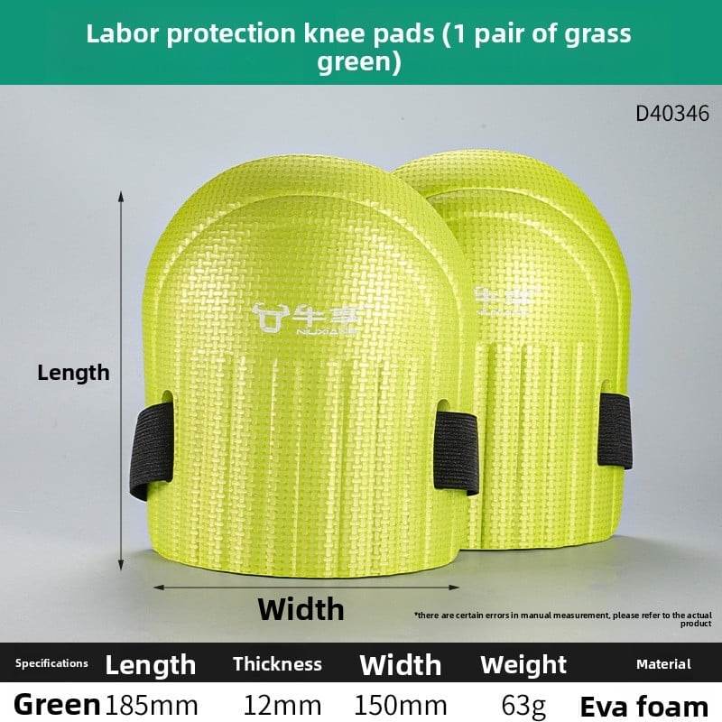 Cross-border explosions construction site construction blue knee pads eva thickened wear-resistant bricklayer tiling kneeling labor knee pads - Price Value Store
