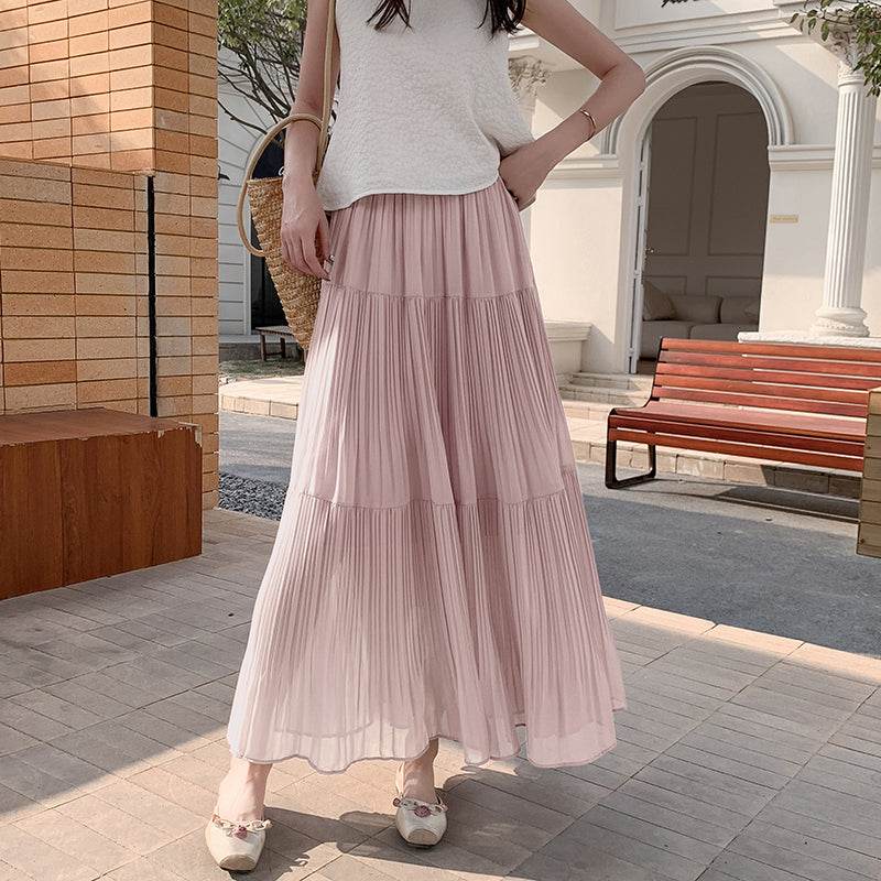 Long pleated skirt - Price Value Store