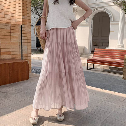 Long pleated skirt - Price Value Store