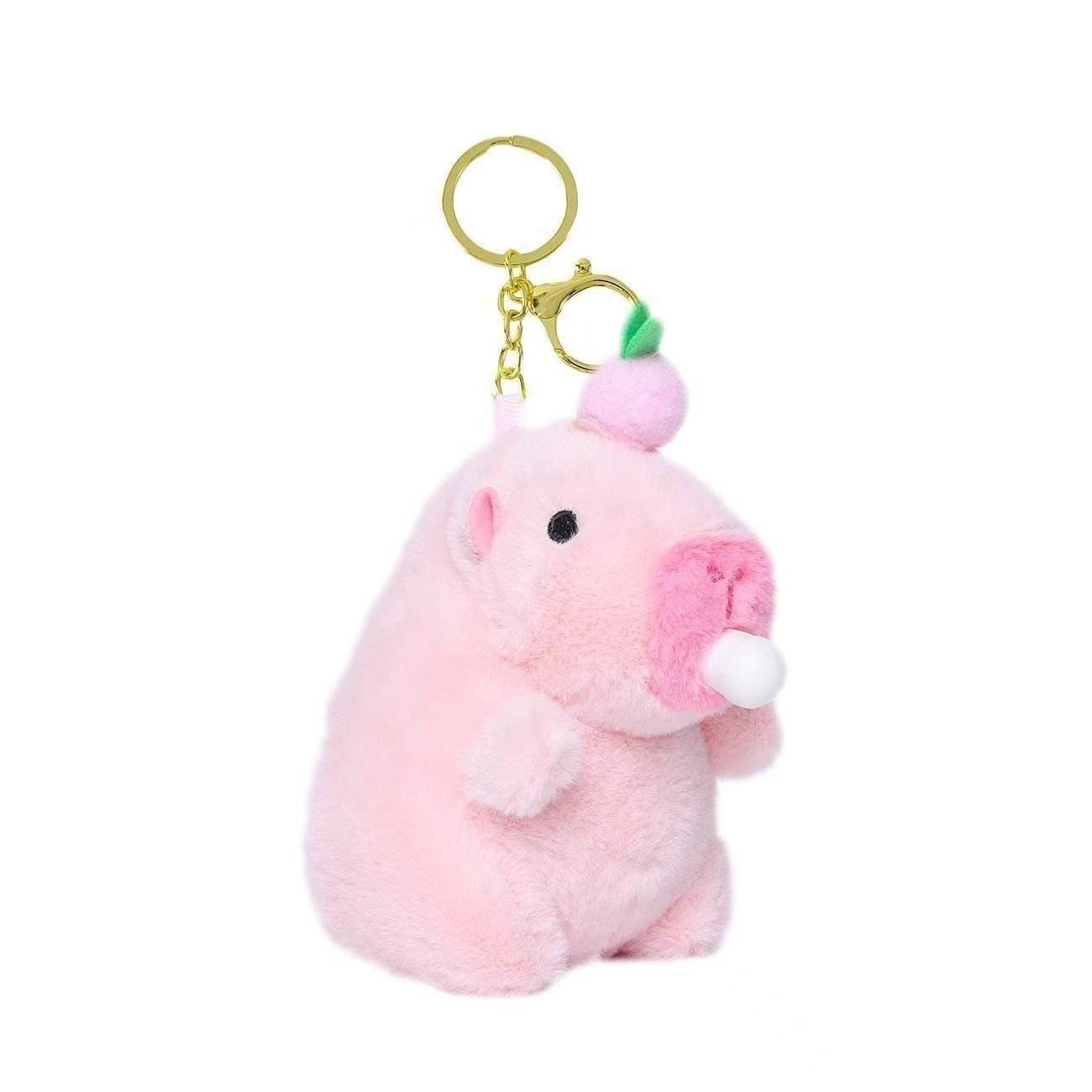 Cute Bubble-Blowing Kapibara Plush Toy - Price Value Store