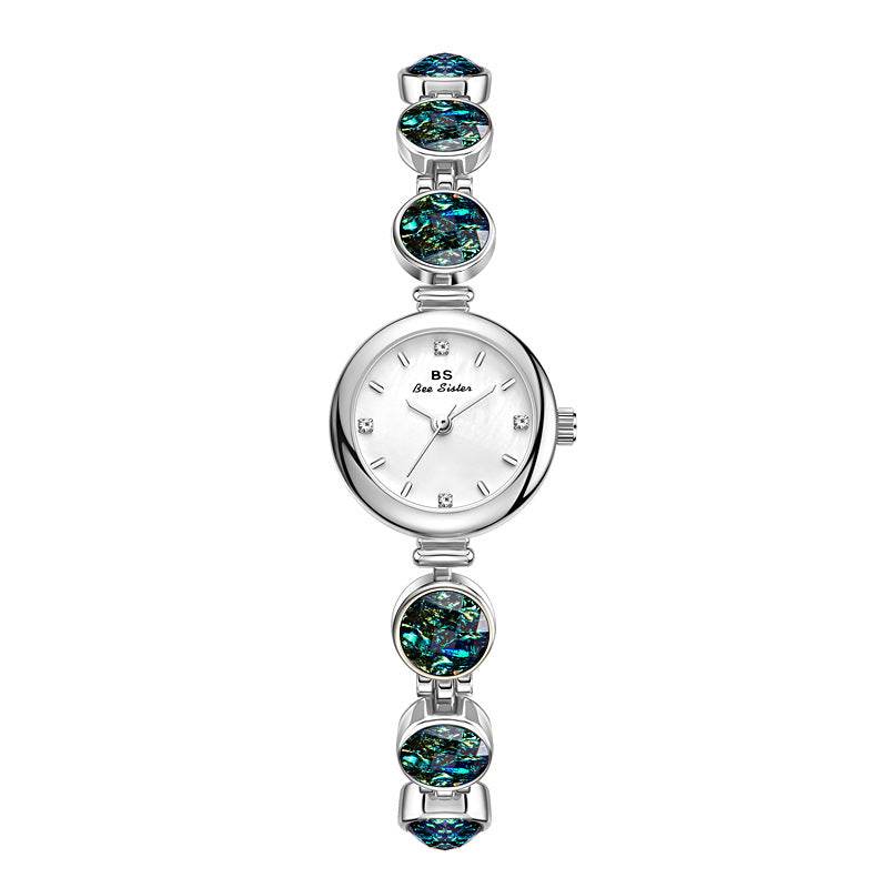 BS Huancai Rough Stone Malachite iridescence Women's Watch - Price Value Store