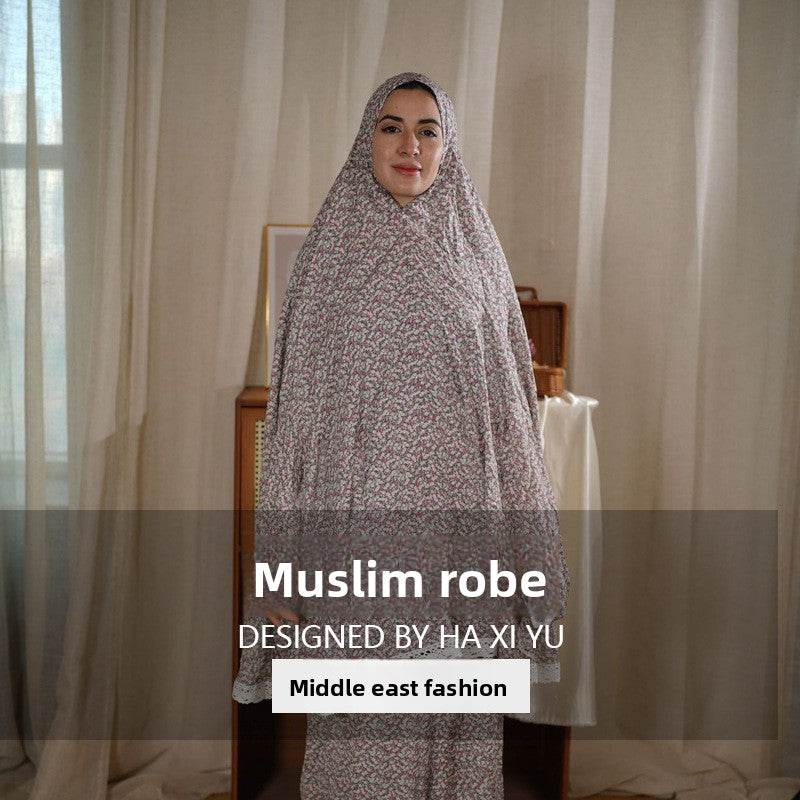 Fashion Printed Hooded dress - Price Value Store