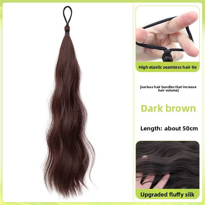 Colorful Hand-Woven Synthetic Hair Ponytail Bundles for Volume & Styling - Price Value Store