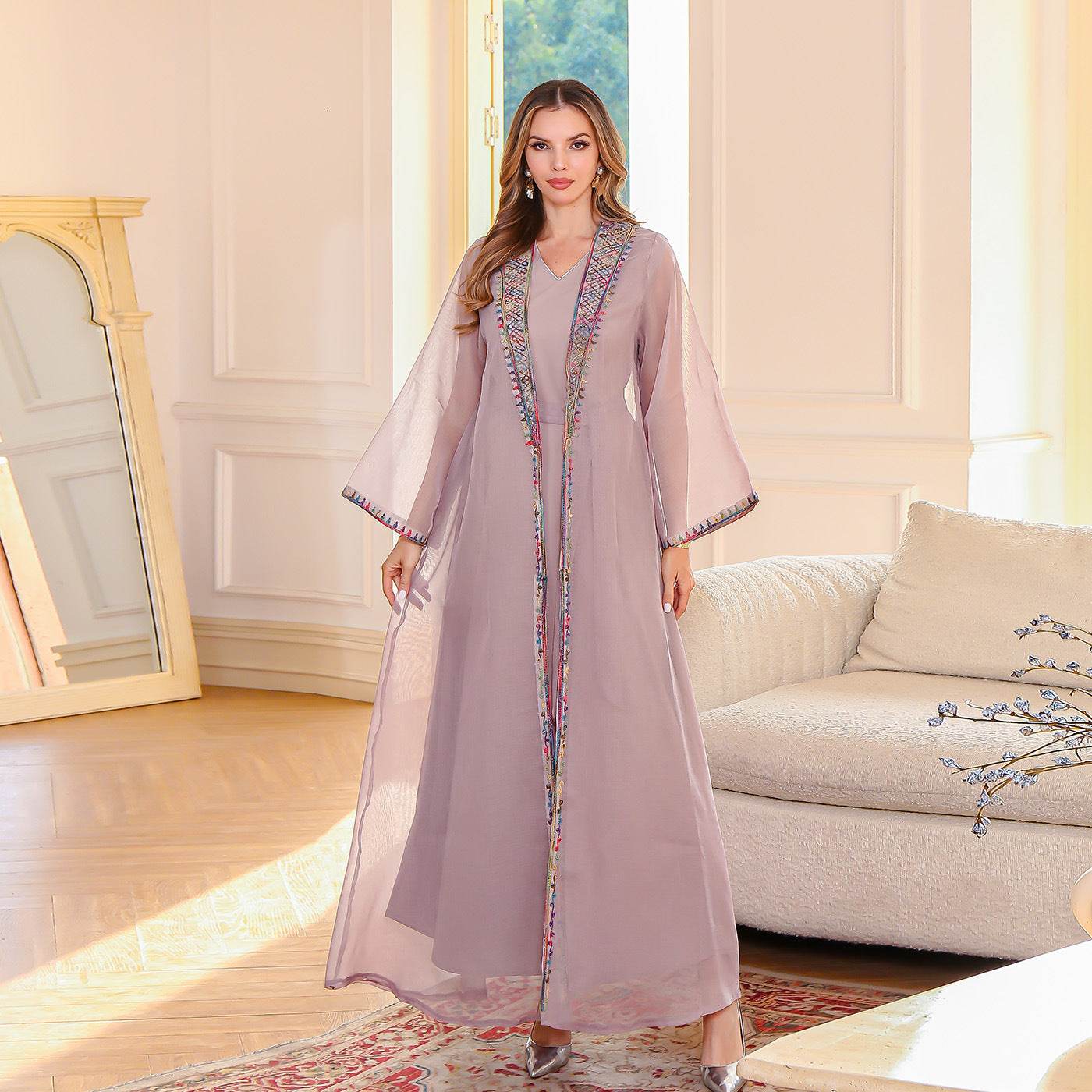 Elegant Muslim Two-Piece Dress - Price Value Store