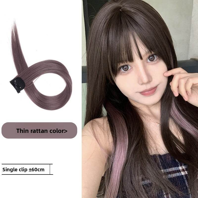Colorful one-piece wig pieces - Price Value Store