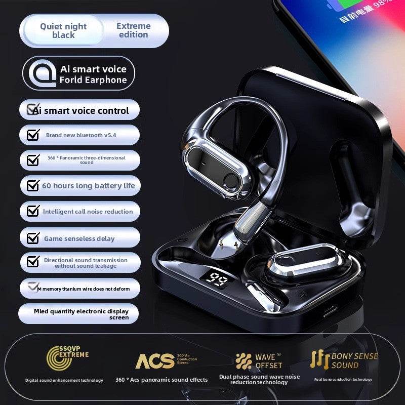 Ear-Hanging Air Bone Conduction Wireless Not Ear Sports - Price Value Store