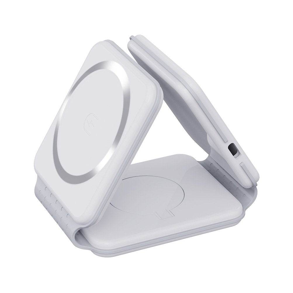 Foldable 3-in-1 Magnetic Wireless Charger - Price Value Store